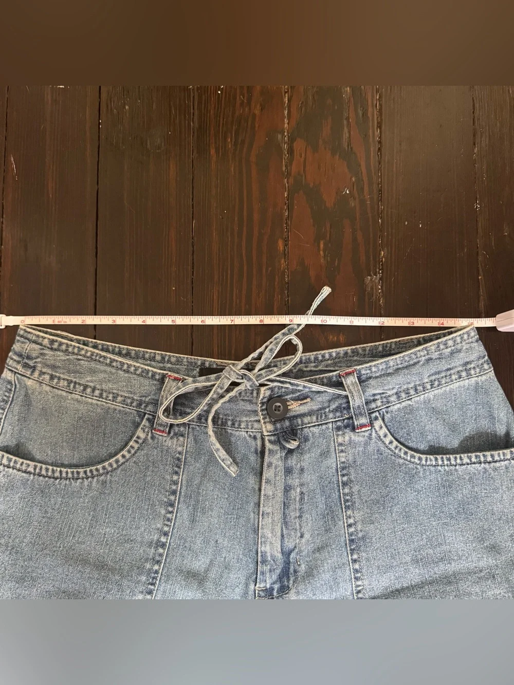 Vintage Lee tie-waist shorts